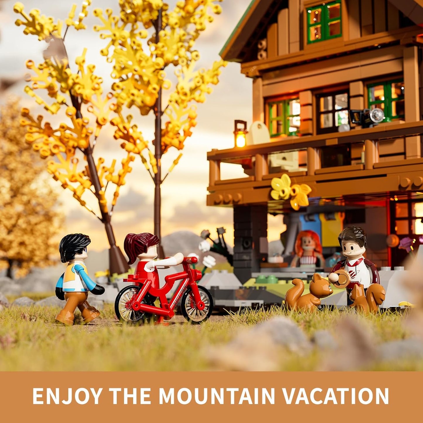 Lumibricks F9035 MOUNTAIN HUT