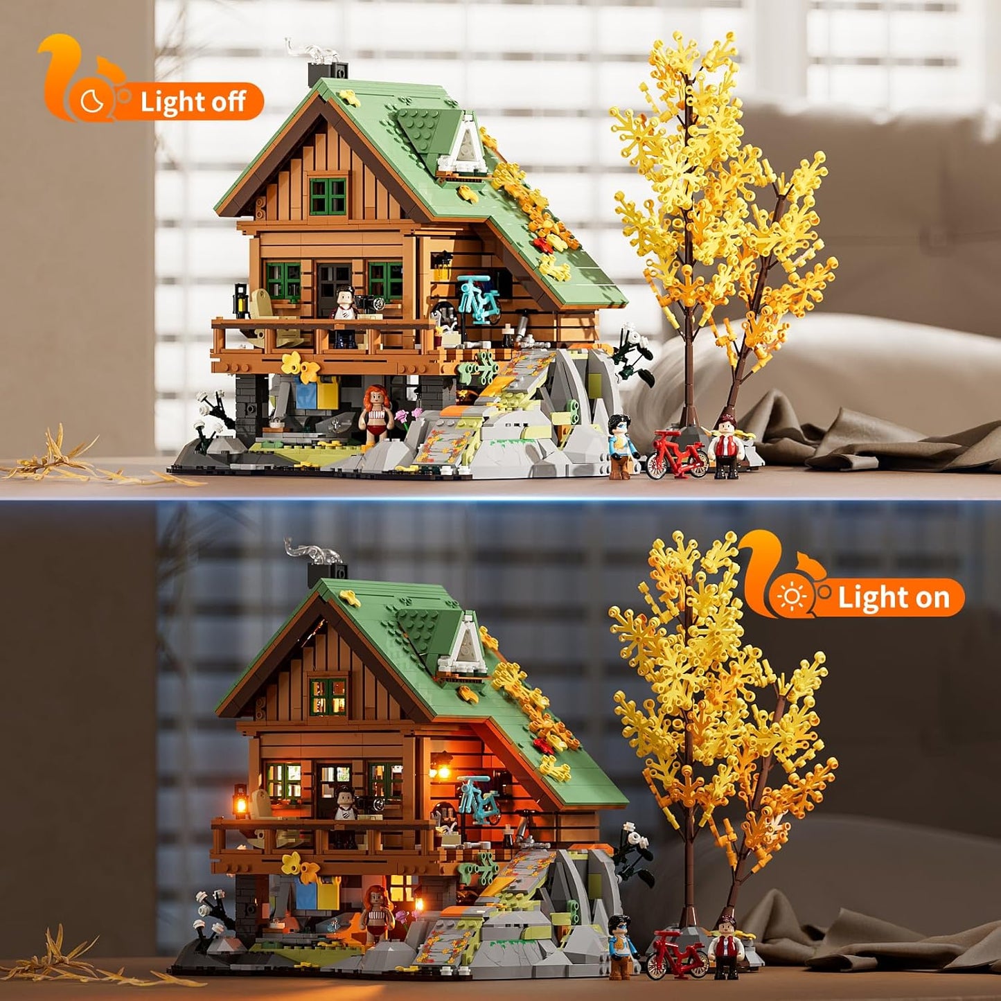 Lumibricks F9035 MOUNTAIN HUT