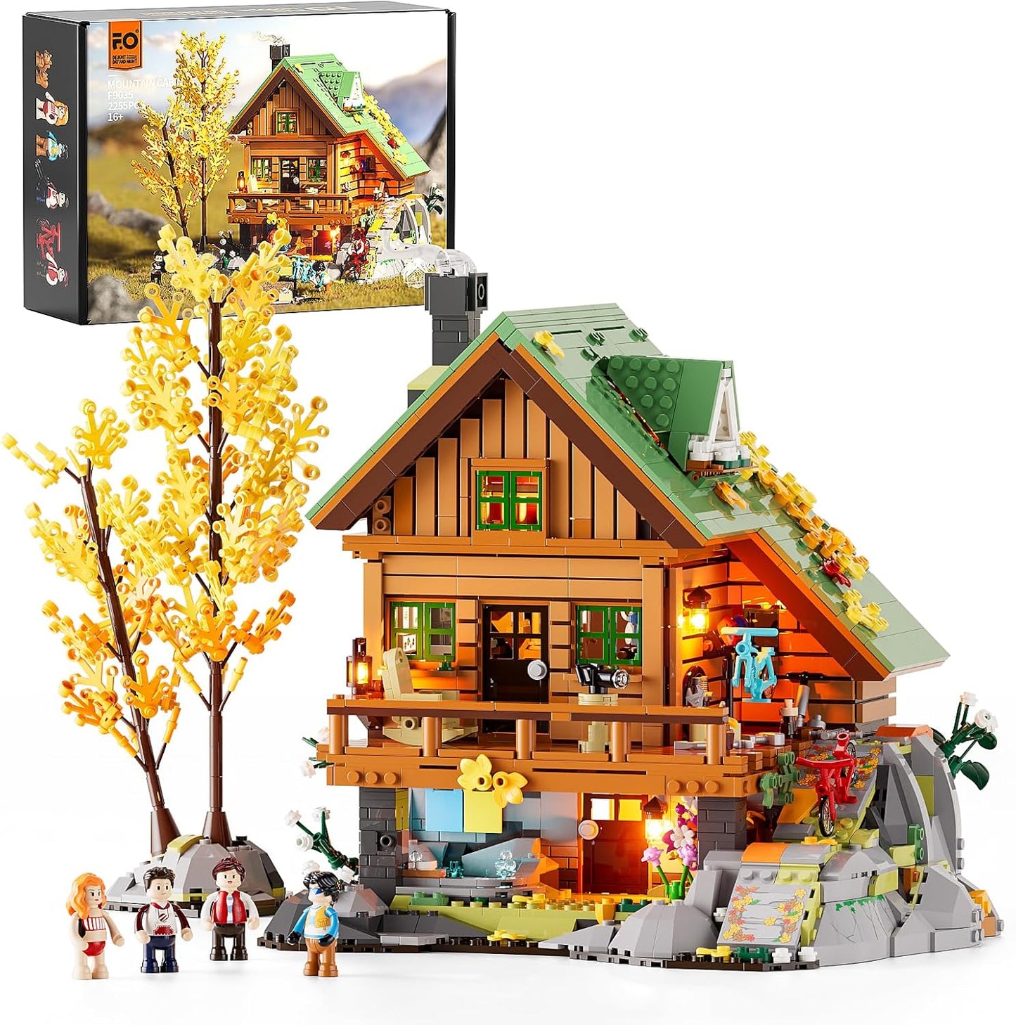 Lumibricks F9035 MOUNTAIN HUT