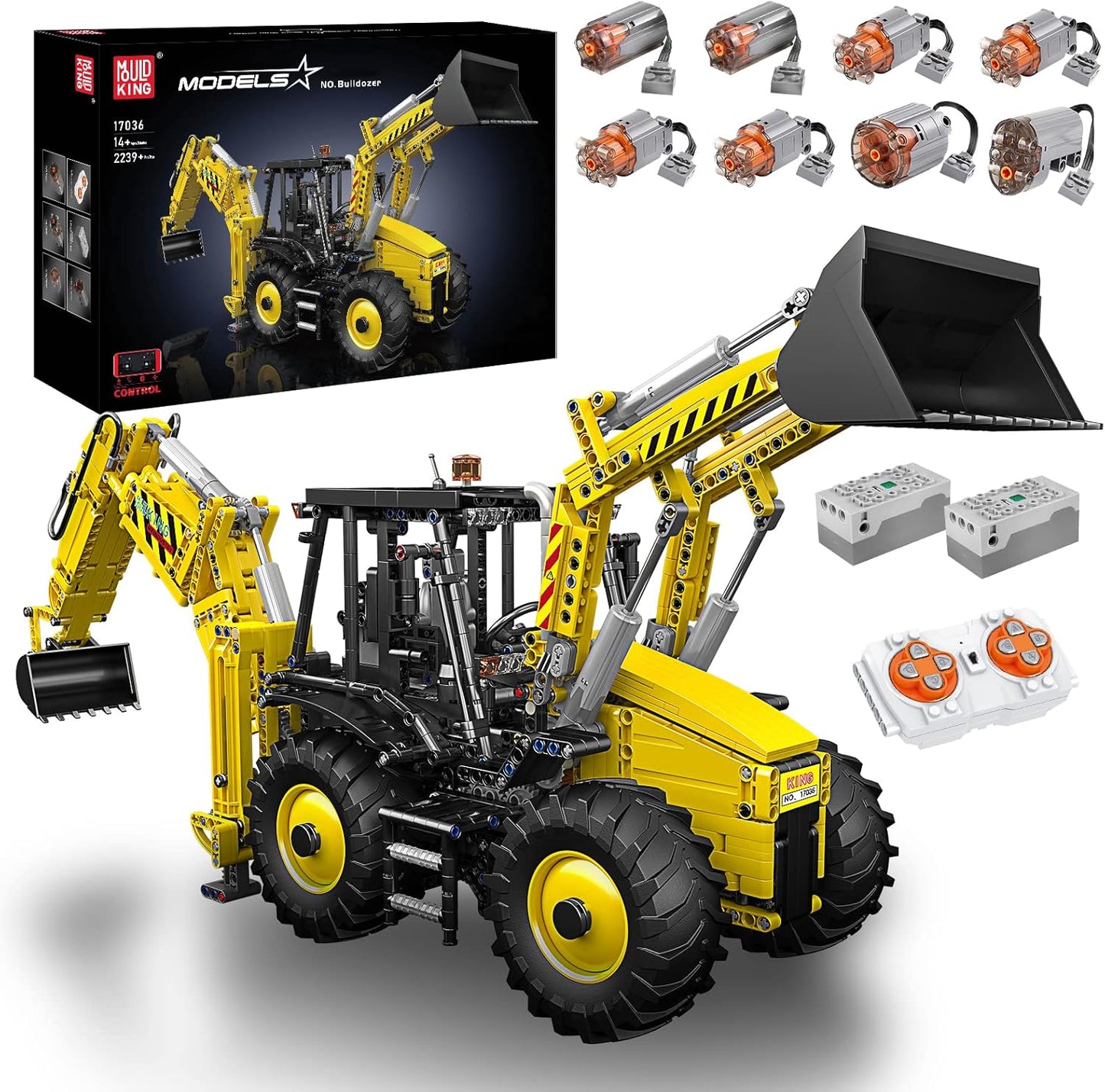 Mould King 17036 BULLDOZER