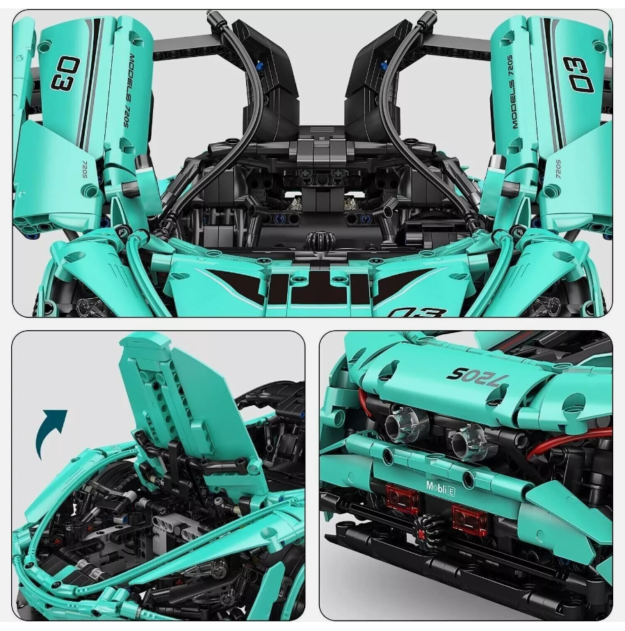 Mould King 13167 RACING CAR 720S