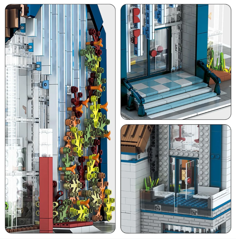 Mould King 16022 MODERN LIBRARY
