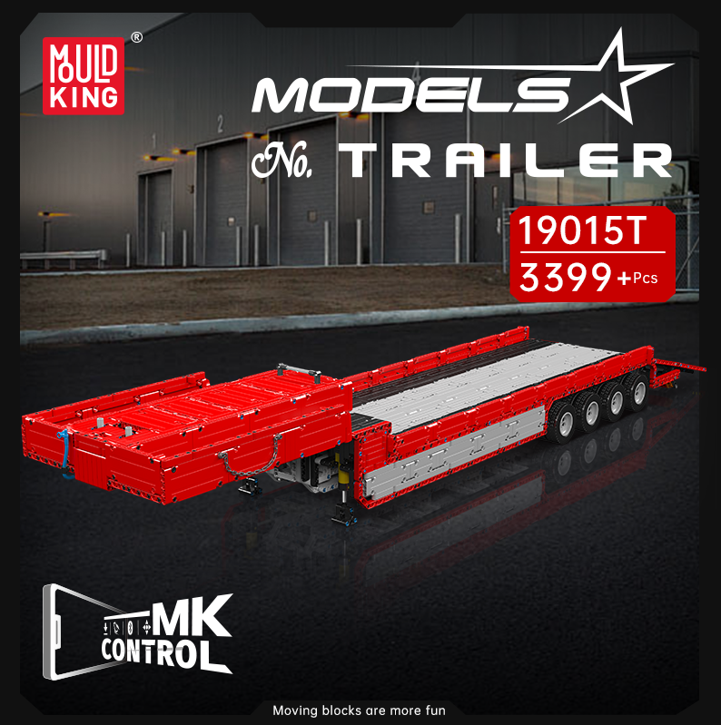 Mould King 19015T LKW TRAILER