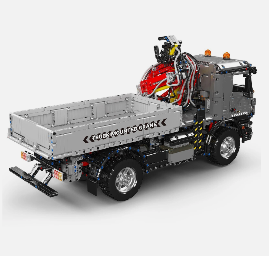 Mould King 19016 TRUCK MOUNTED CRANE TRANSPORT VEHICLE
