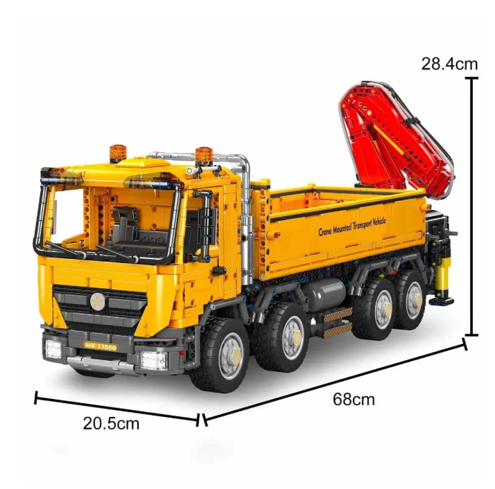 Mould King 17050 ACTROS SELF-LOADING CRANE