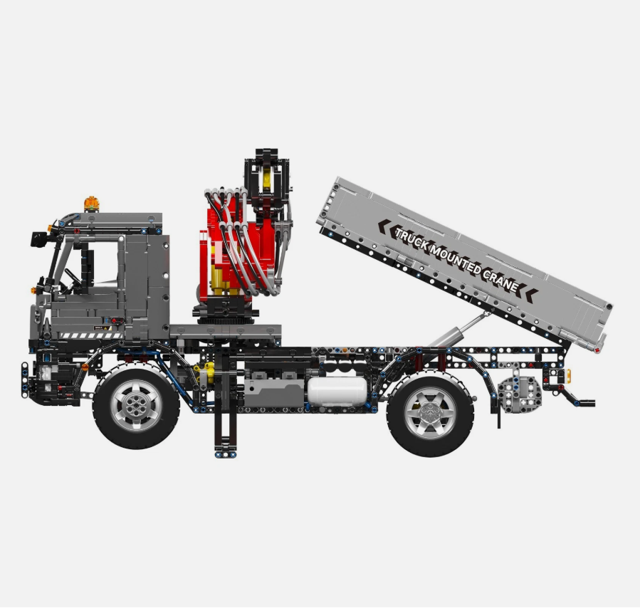 Mould King 19016 TRUCK MOUNTED CRANE TRANSPORT VEHICLE