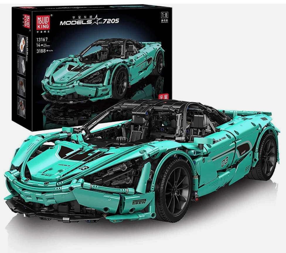 Mould King 13167 RACING CAR 720S