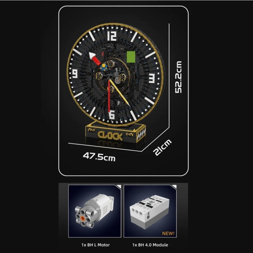 Mould King 10160 MECHANIC GRAND CLOCK