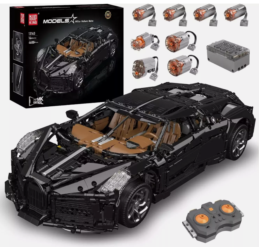 Mould King 13163 LA VOITURE NOIRE