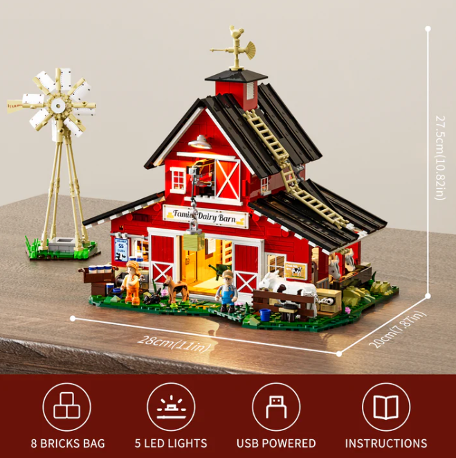 Lumibricks F9037 COW BARN