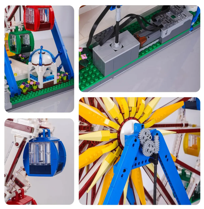 Mould King 11006 FERRIS WHEEL WITH LIGHTS