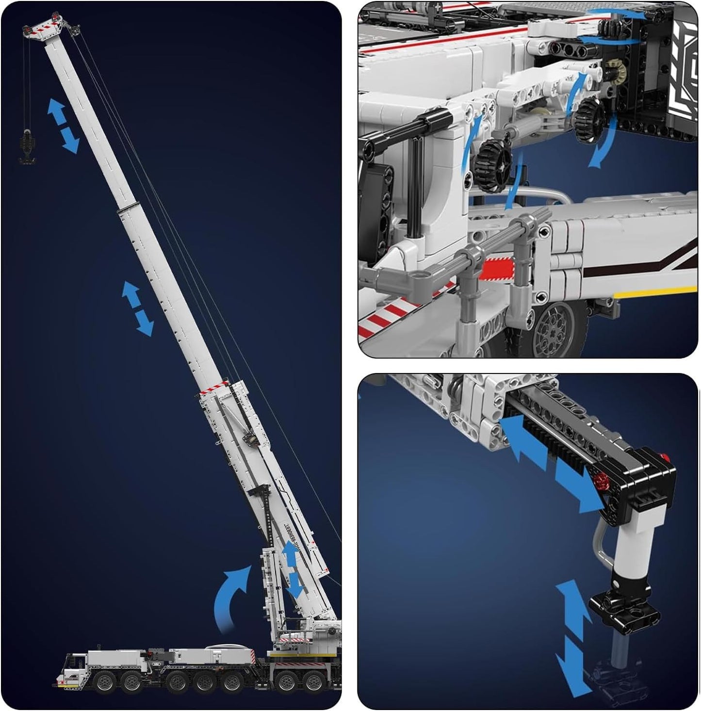 Mould King 17007 LTM 11200 CRANE