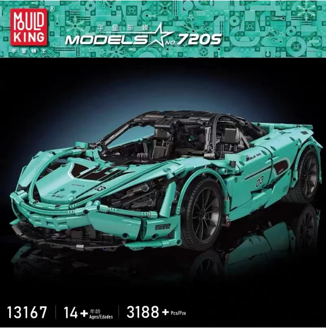 Mould King 13167 RACING CAR 720S
