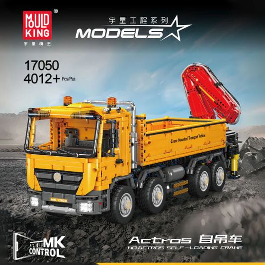 Mould King 17050 ACTROS SELF-LOADING CRANE