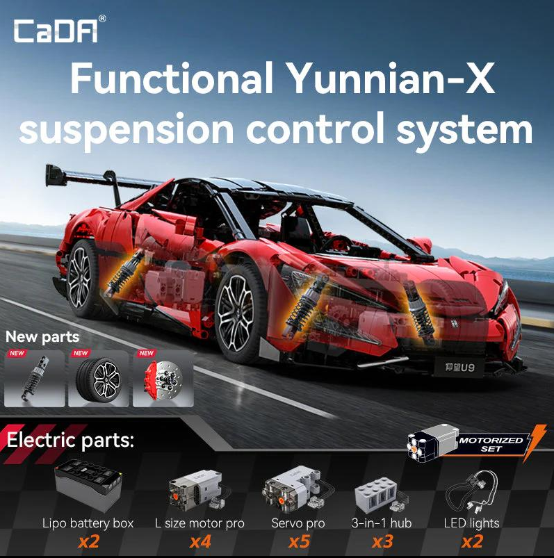 CaDA C64011 BYD U9 YANGWANG SUPERCAR