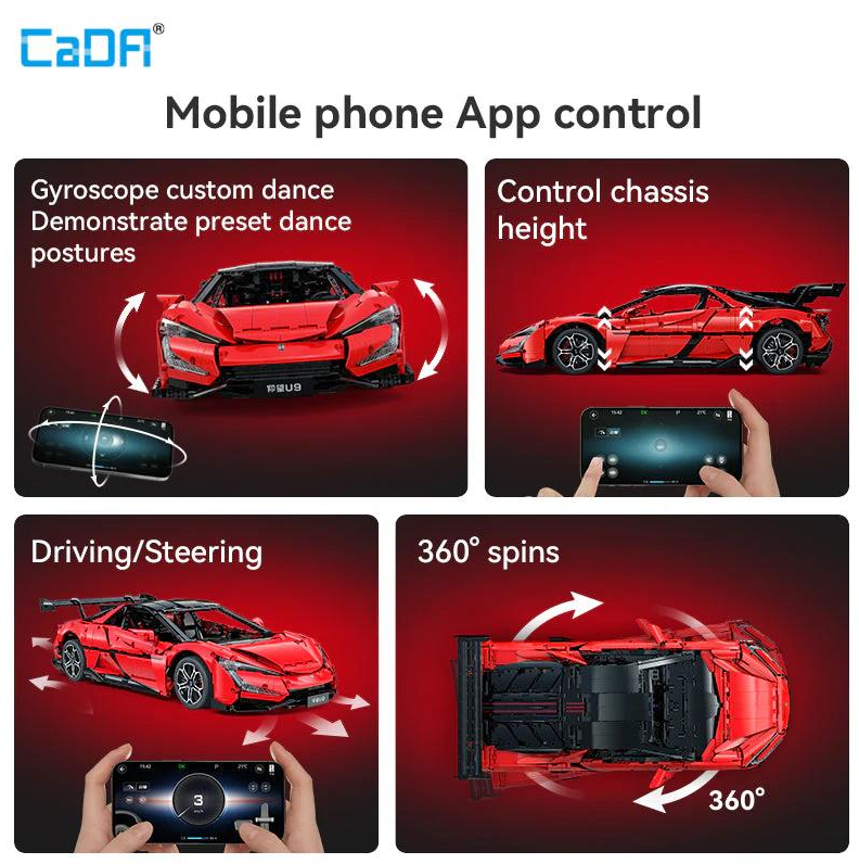 CaDA C64011 BYD U9 YANGWANG SUPERCAR